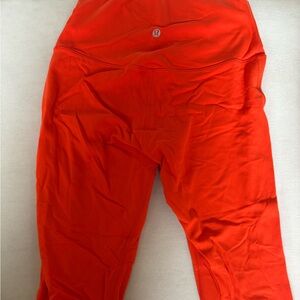 Lululemon Align Leggings in Orange